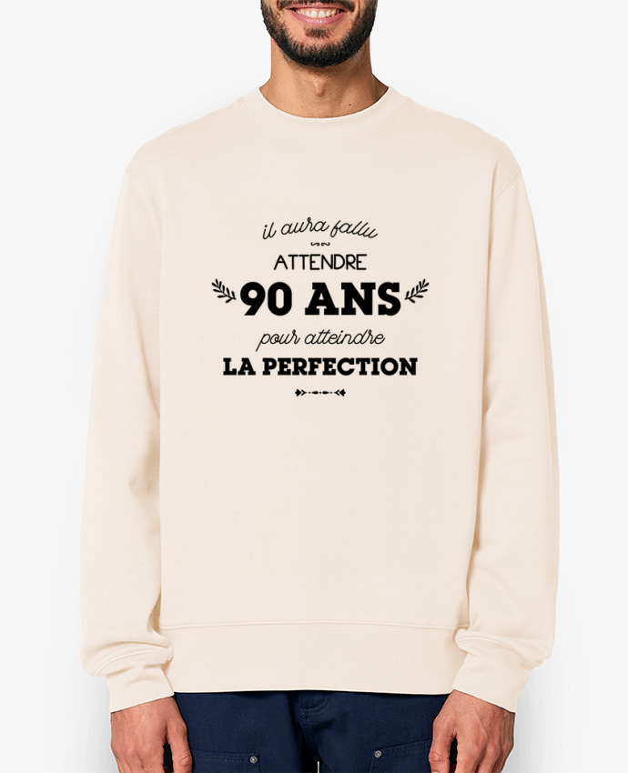 Sweat-shirt 90 ans perfection - Anniversaire Par tunetoo