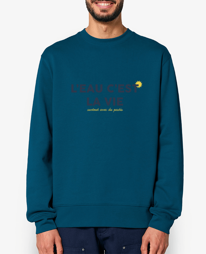 Sweat-shirt L'eau c'est la vie - Apéro Par tunetoo