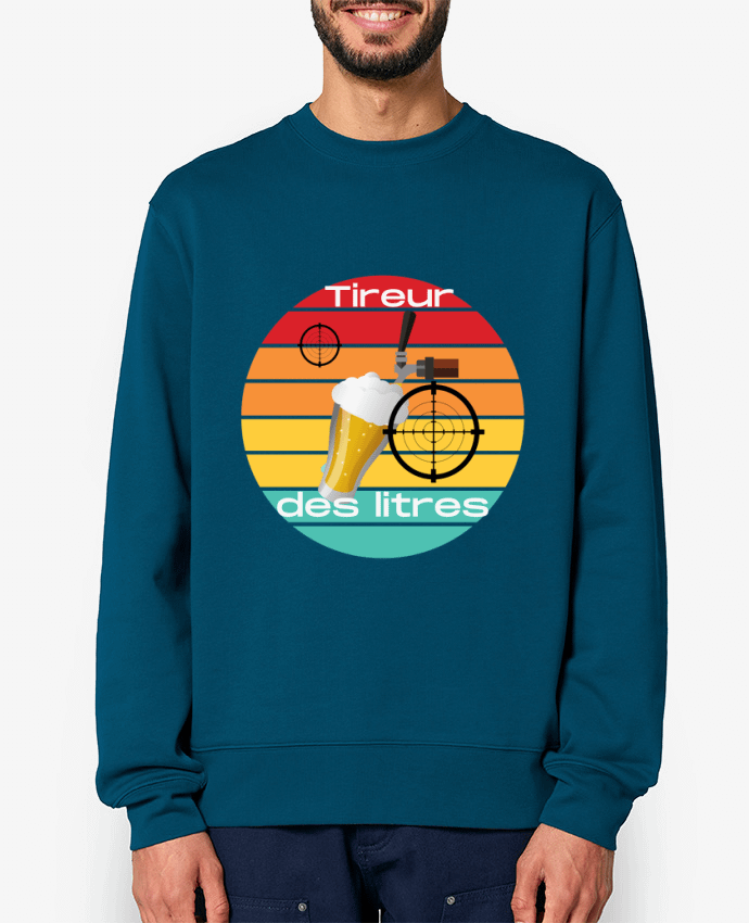 Sweat-shirt Tireur des litres Par Cheerocki
