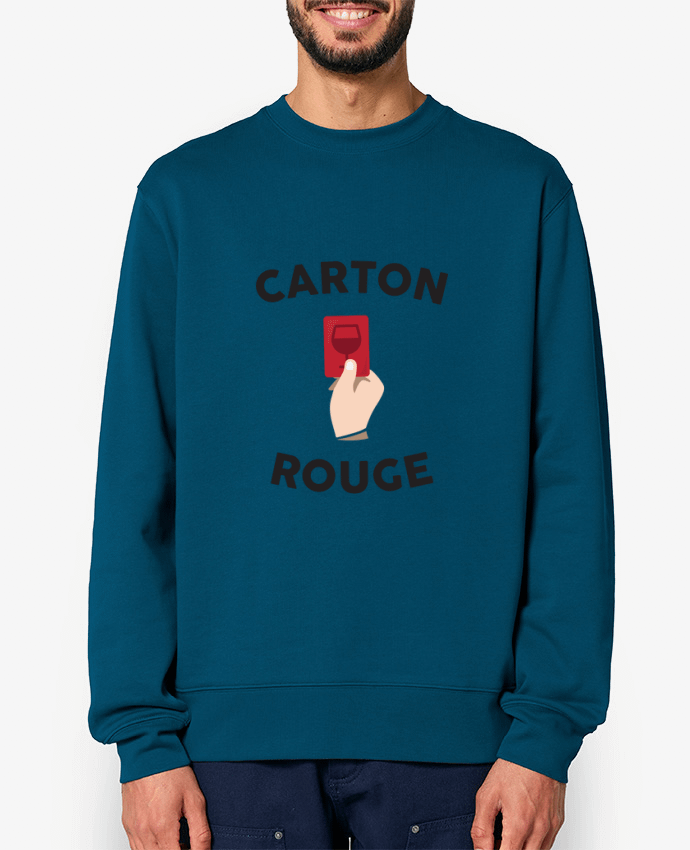 Sweat-shirt Apéro, carton rouge Par tunetoo