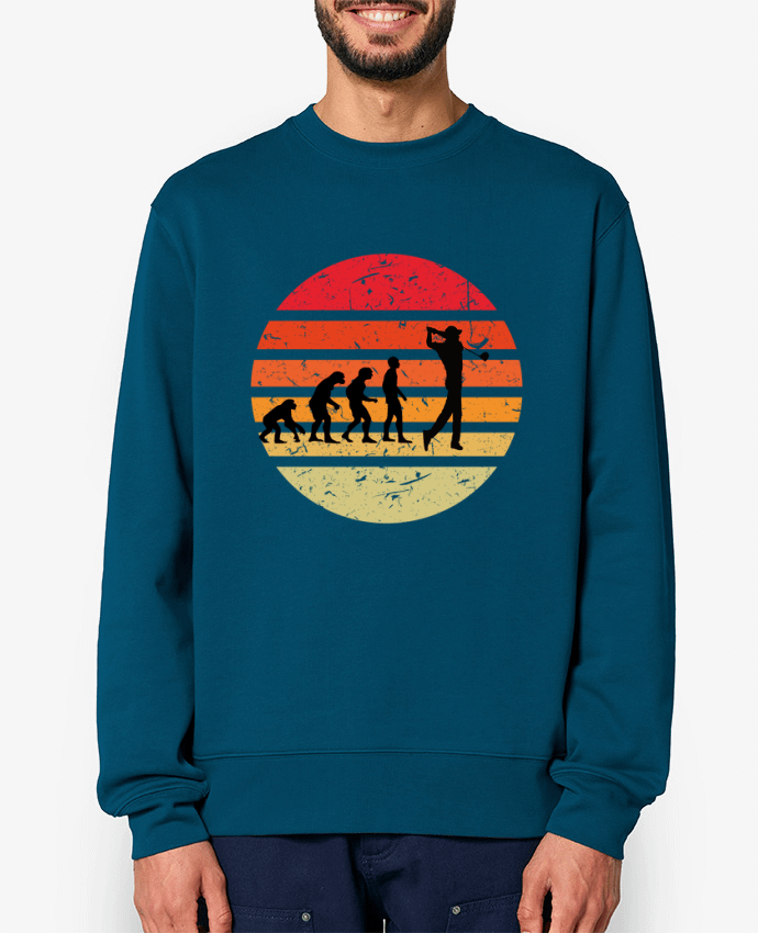 Sweat-shirt Evolution de l'homme GOLF Par Cheerocki