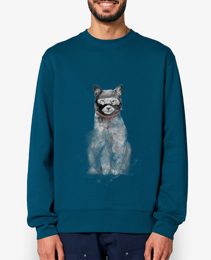 Sweat-shirt Masked cat Par Balàzs Solti