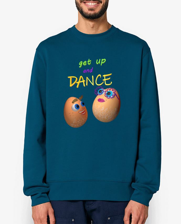 Sweat-shirt get up and dance Par JustFree