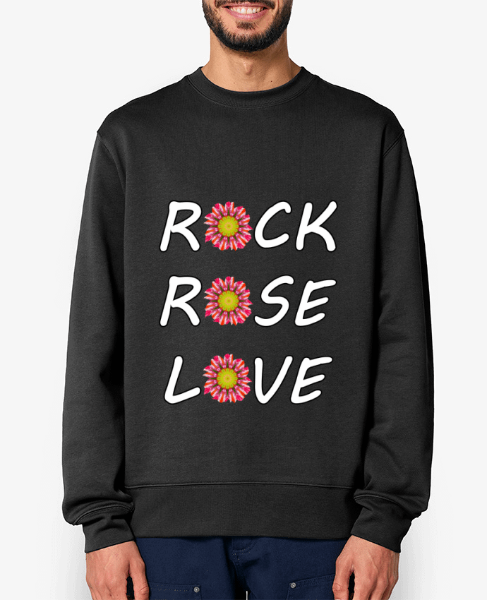 Sweat-shirt Rock Rose Love Par LV-CREATOR