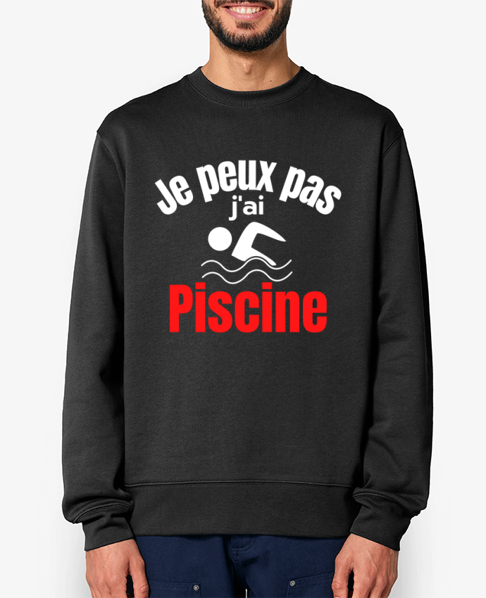 Sweat-shirt Je peux pas,j'ai piscine Par Anastasia