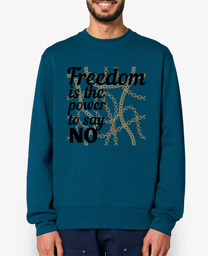 Sweat-shirt Liberté Par Anastasia
