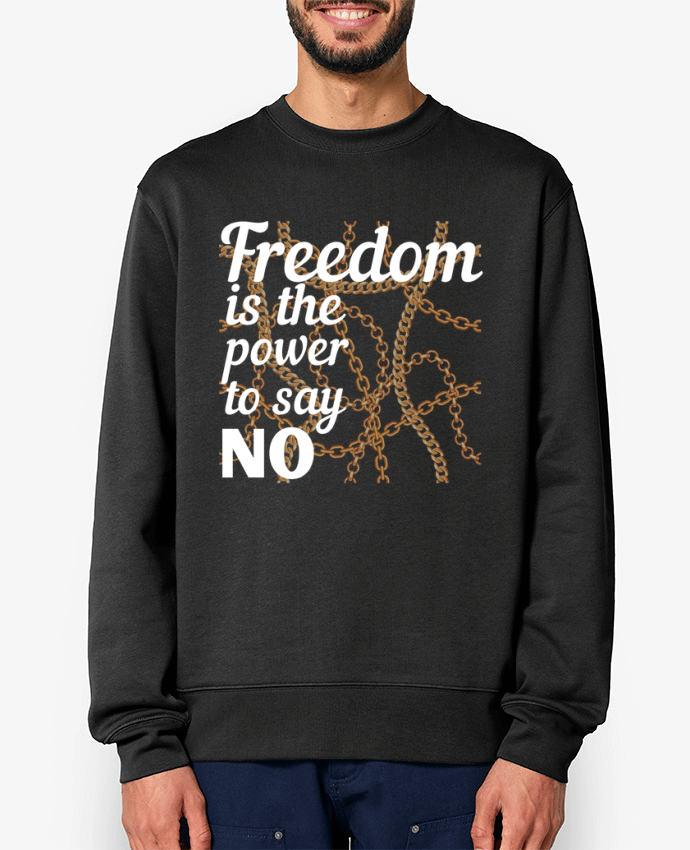 Sweat-shirt Liberté Par Anastasia