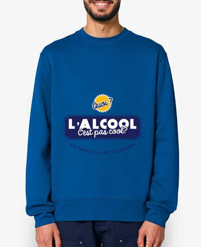 Sweat-shirt L'alcool c'est cool Par PTIT MYTHO