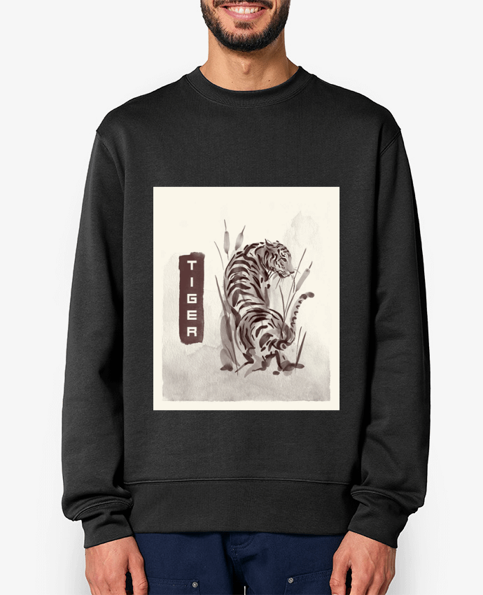 Sweat-shirt Tiger Par SilG