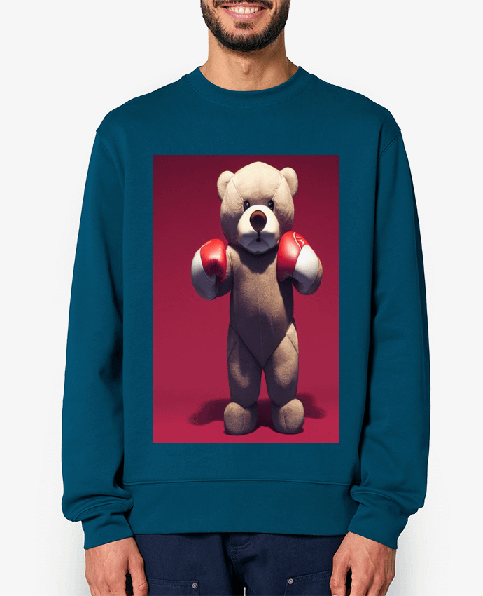 Sweat-shirt Osito boxeo Par a-Creations