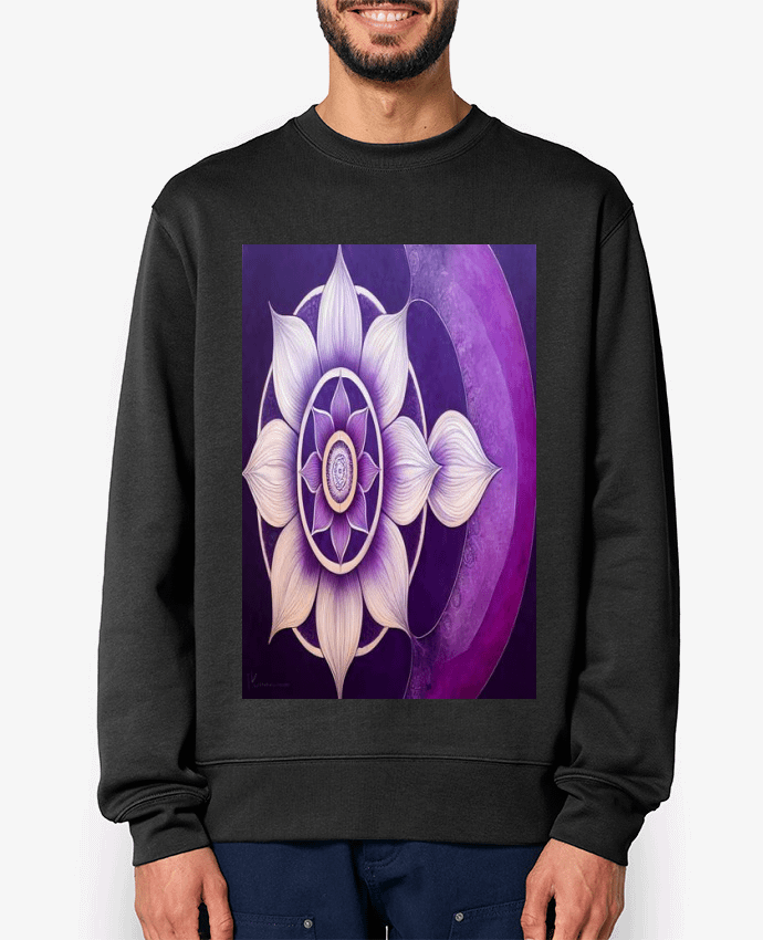 Sweat-shirt Mandala Loto Par a-Creations