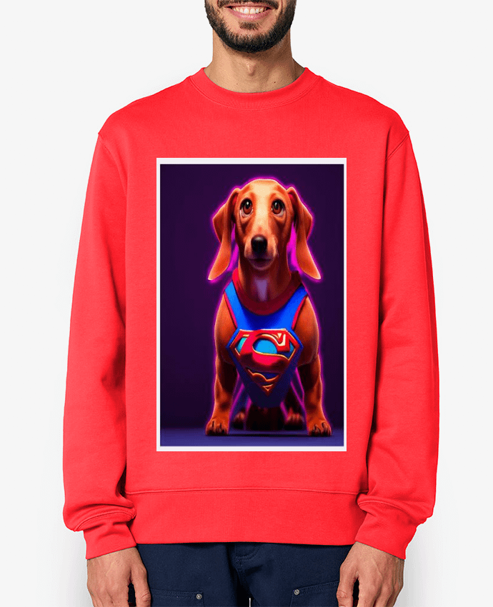 Sweat-shirt Superdog! Par a-Creations