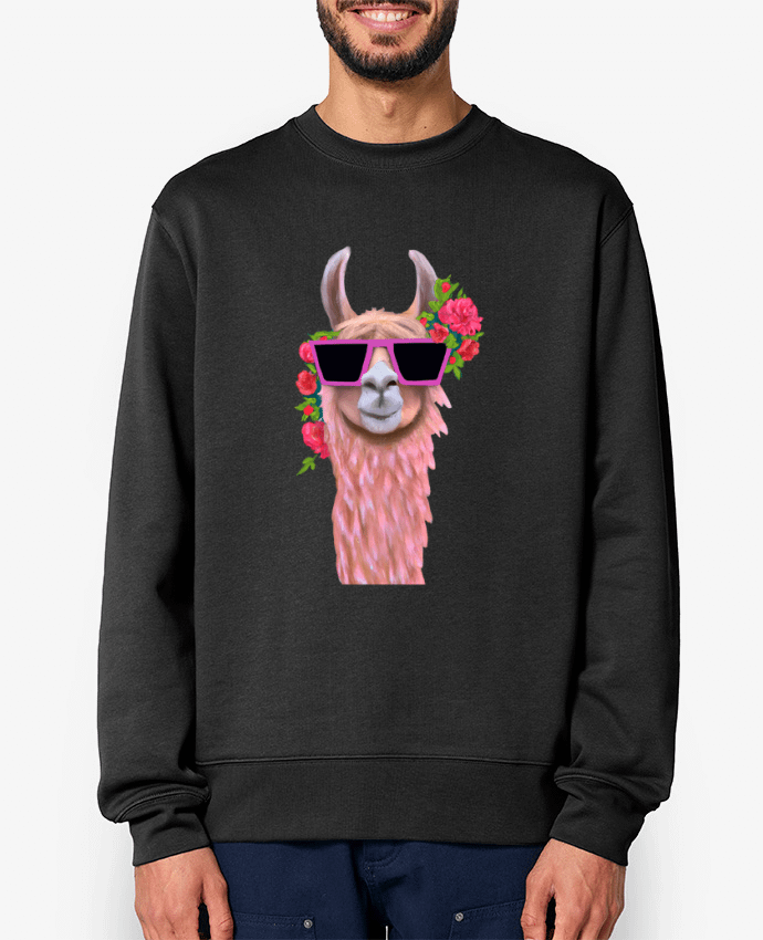 Sweat-shirt Lama lunettes de soleil Par justsayin