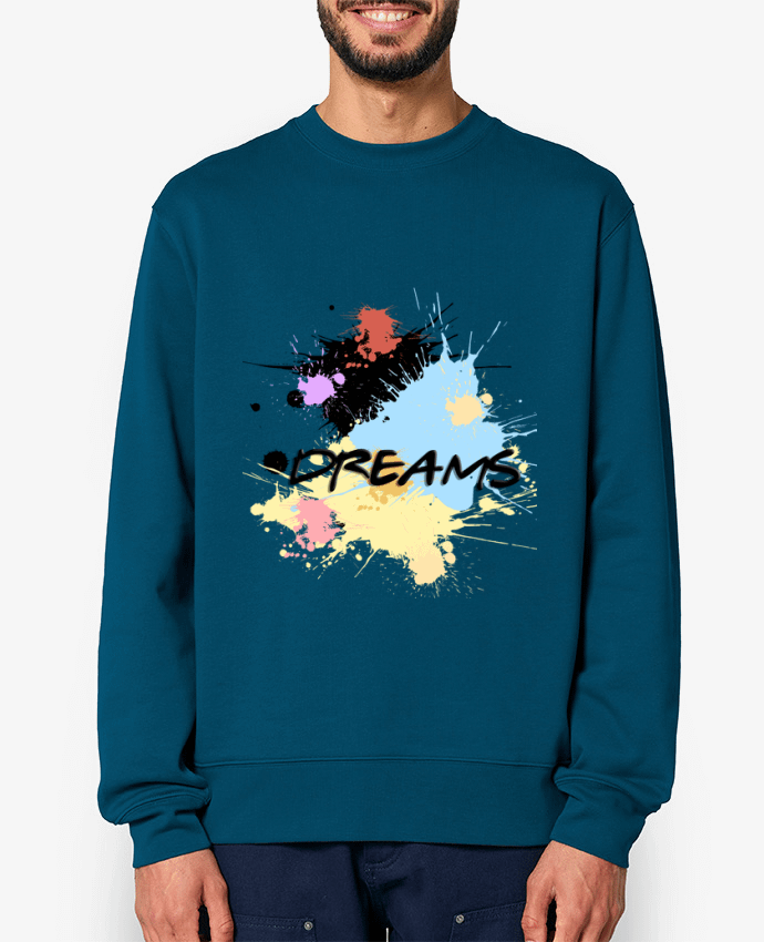 Sweat-shirt Dreams paint - rêves peinture Par Toncadeauperso
