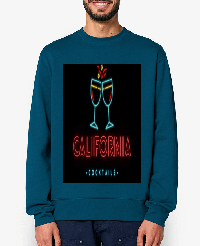 Sweat-shirt CALIFORNIA cocktails Par ilyaseedit