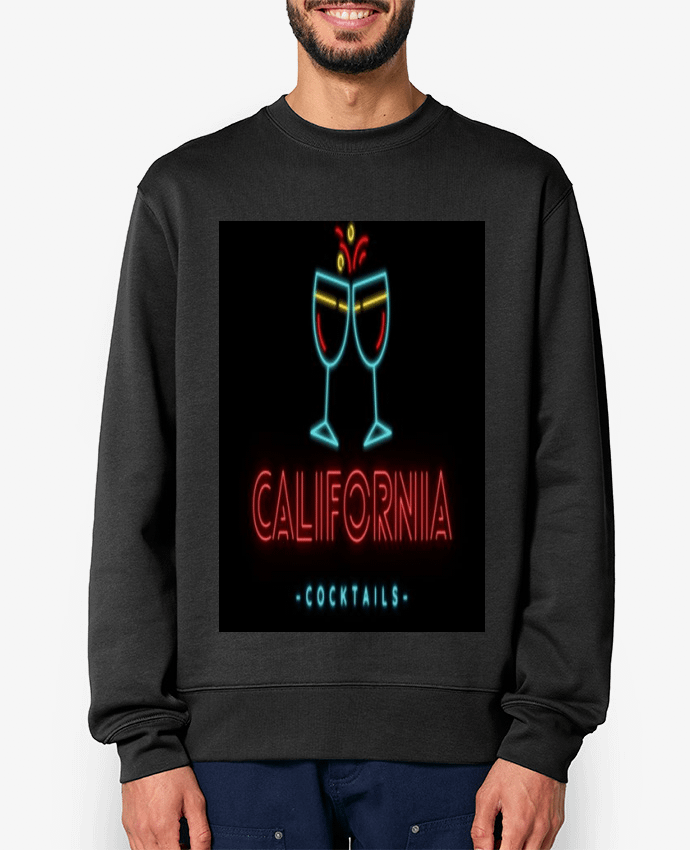 Sweat-shirt CALIFORNIA cocktails Par ilyaseedit