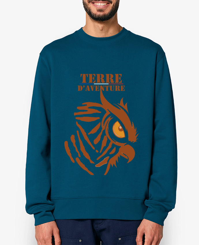Sweat-shirt Terre d'aventure Par French-Pilot