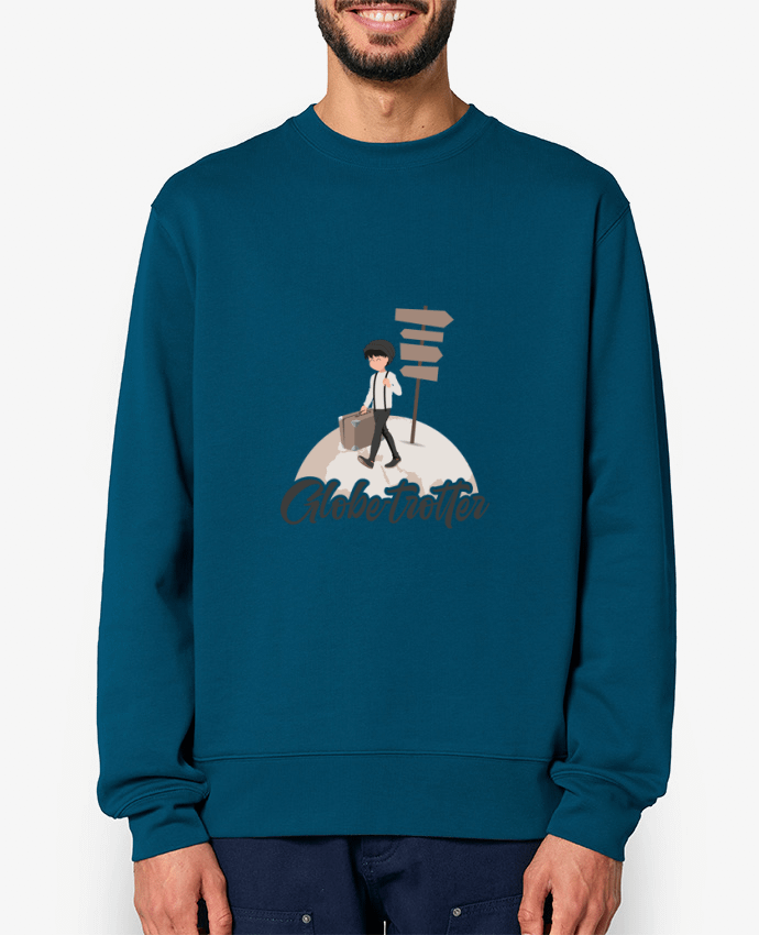 Sweat-shirt Globe-Trotter 3 Par Sheepandco