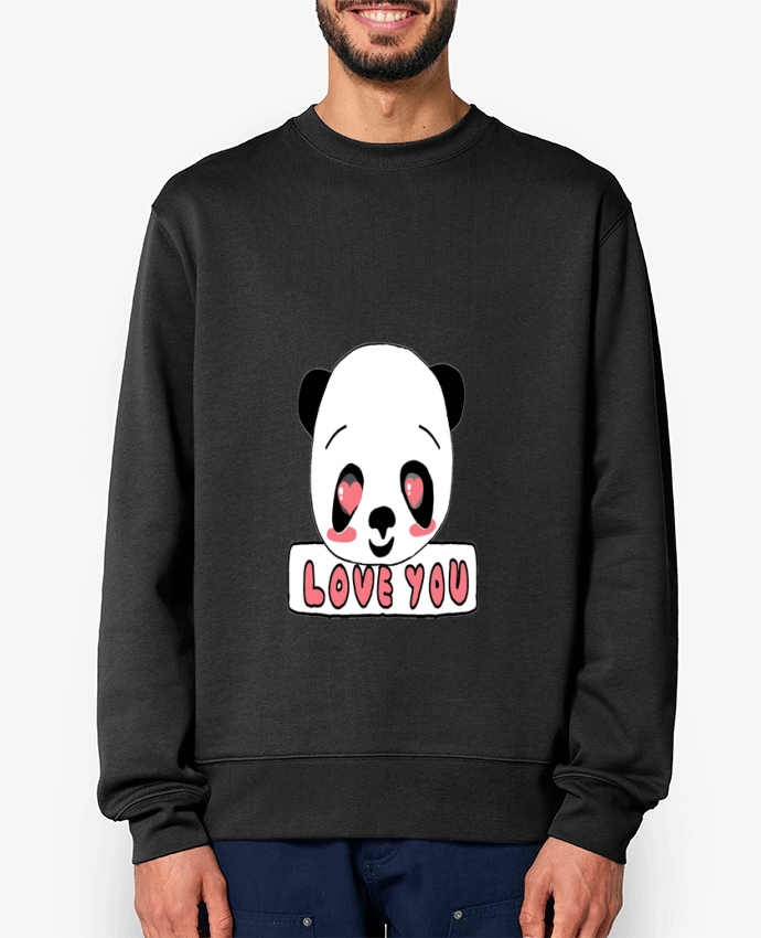 Sweat-shirt i love you Par Ivonne Granillo