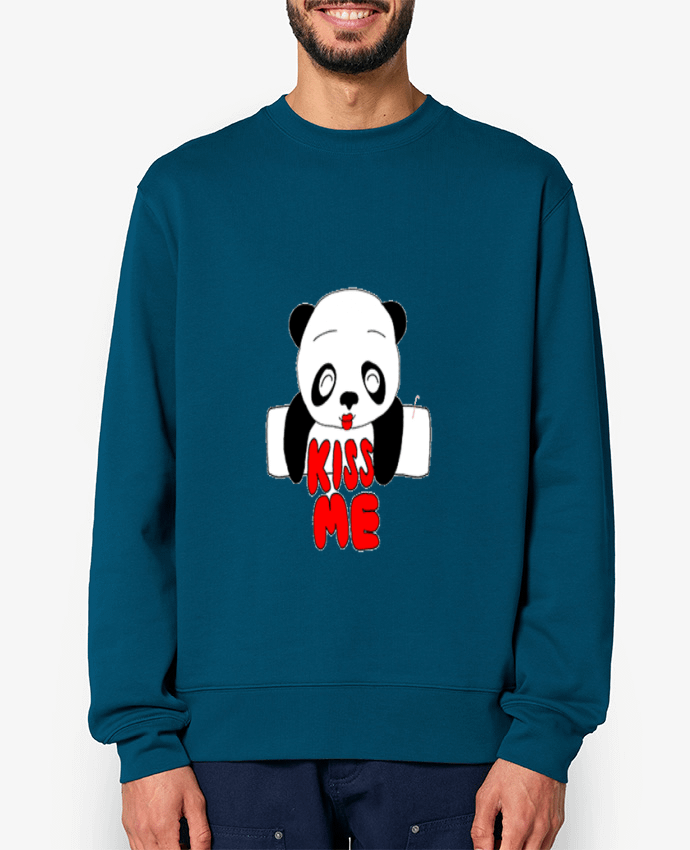 Sweat-shirt kiss me Par Ivonne Granillo