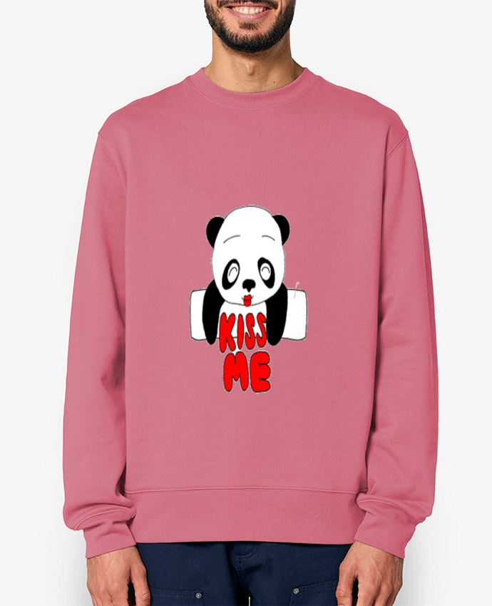 Sweat-shirt kiss me Par Ivonne Granillo