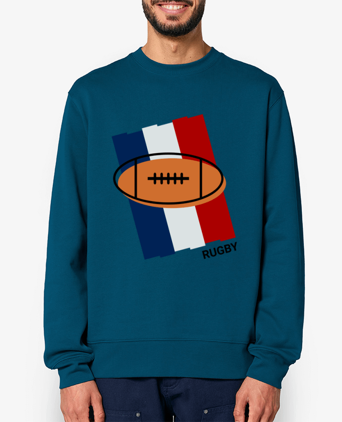 Sweat-shirt Rugby France Par daceroni