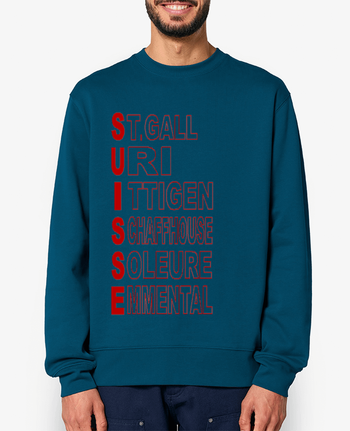 Sweat-shirt TOURISME  SUISSE Par FIRST  STAR