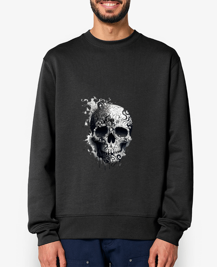 Sweat-shirt Skull Art Par Kraazy