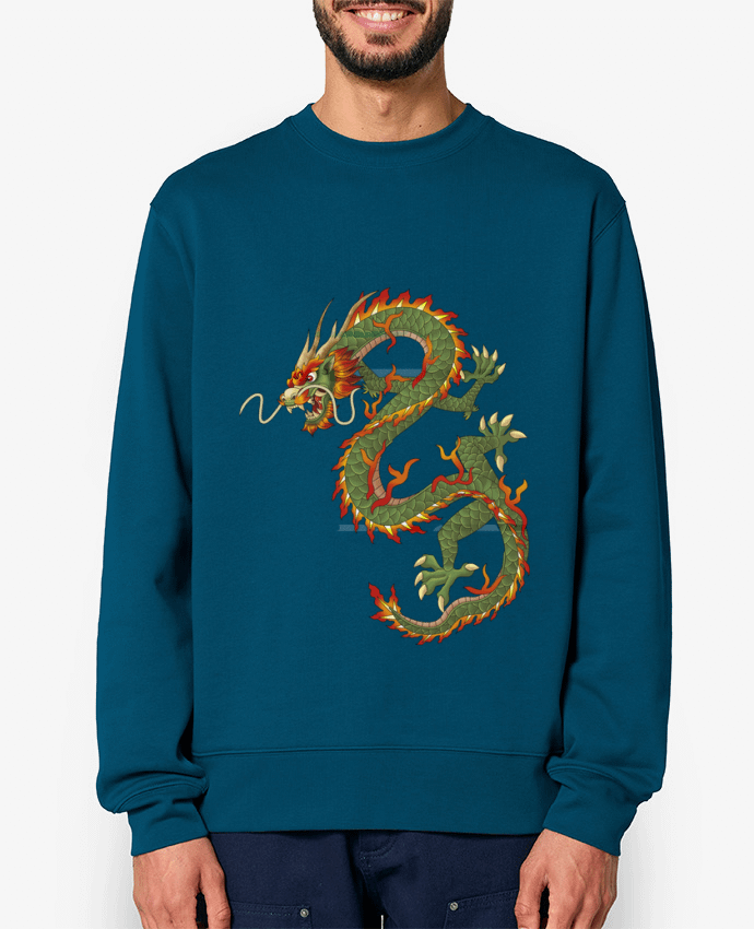 Sweat-shirt Dragon Par mscaglione