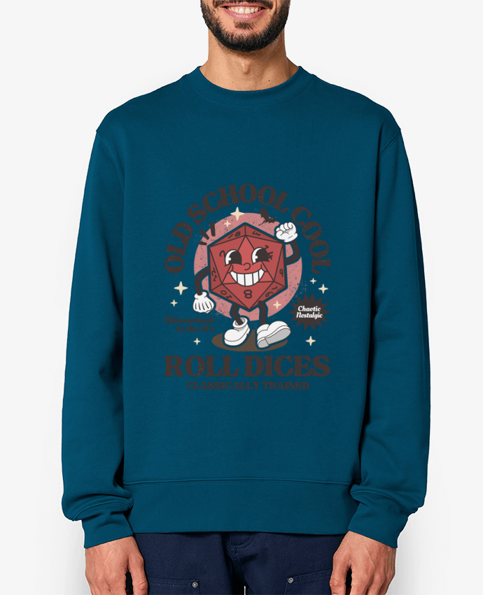 Sweat-shirt Old school d20 - D&D Par LM2Kone