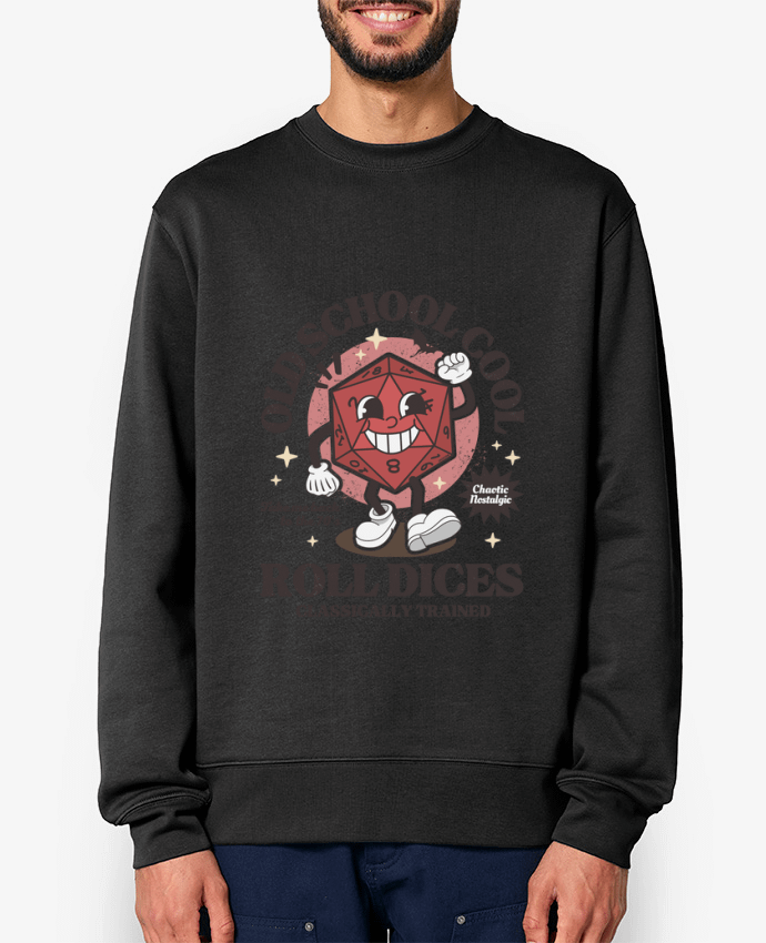 Sweat-shirt Old school d20 - D&D Par LM2Kone