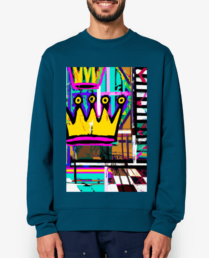 Sweat-shirt Basquiat inspiration Par USO