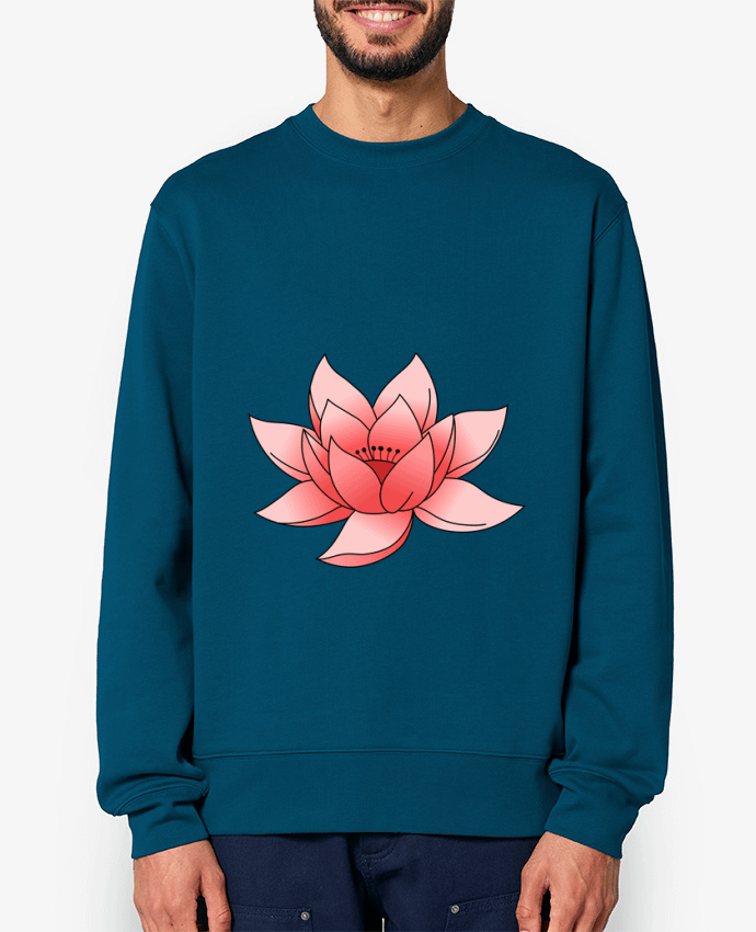 Sweat-shirt Lotus Par Sazuka