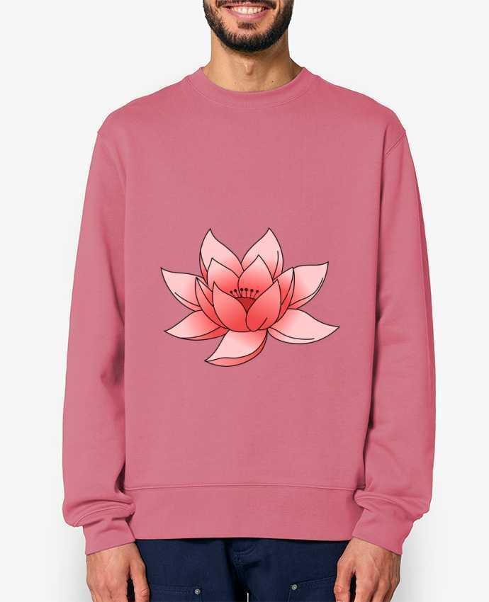 Sweat-shirt Lotus Par Sazuka