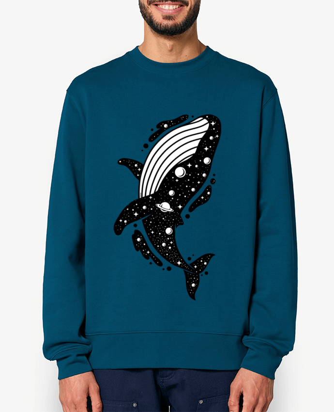 Sweat-shirt Baleine cosmique Par LM2Kone