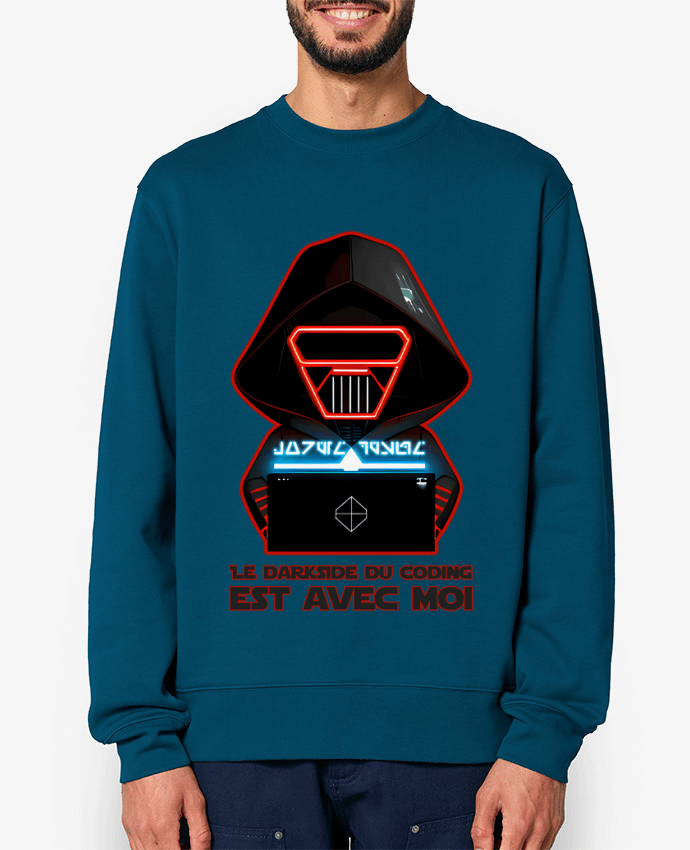 Sweat-shirt Le DarkSide du coding est avec moi. Par ALXCOOZ1 DESIGN