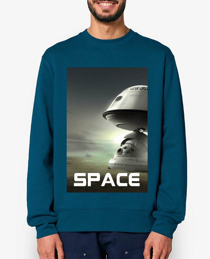 Sweat-shirt STATION MARS Par Goryl graph