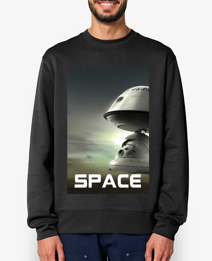 Sweat-shirt STATION MARS Par Goryl graph