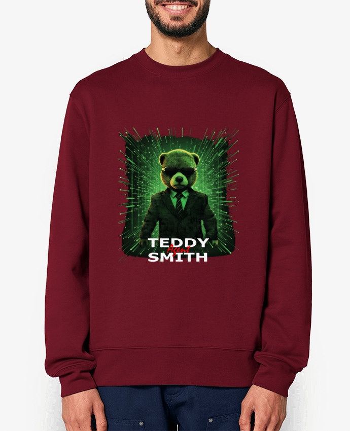 Sweat-shirt Teddy Agent Smith Par rabeille