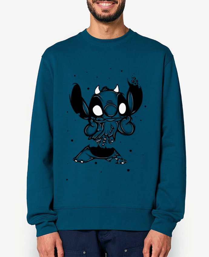 Sweat-shirt STITCH DESIGN Par Shadow.ink.black
