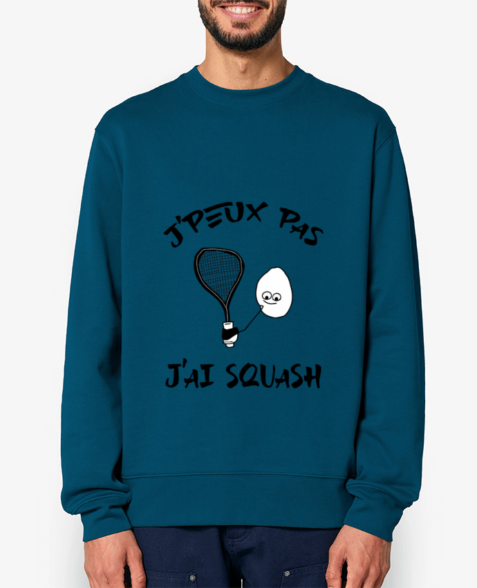 Sweat-shirt J'peux pas j'ai squash Par Cherichouc