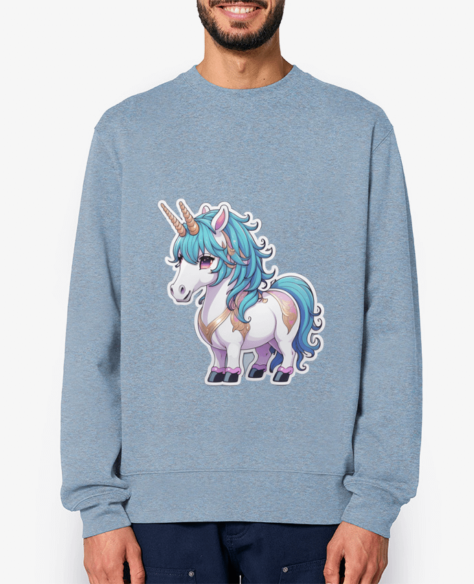 Sweat-shirt Licorne Par On My Digital Path