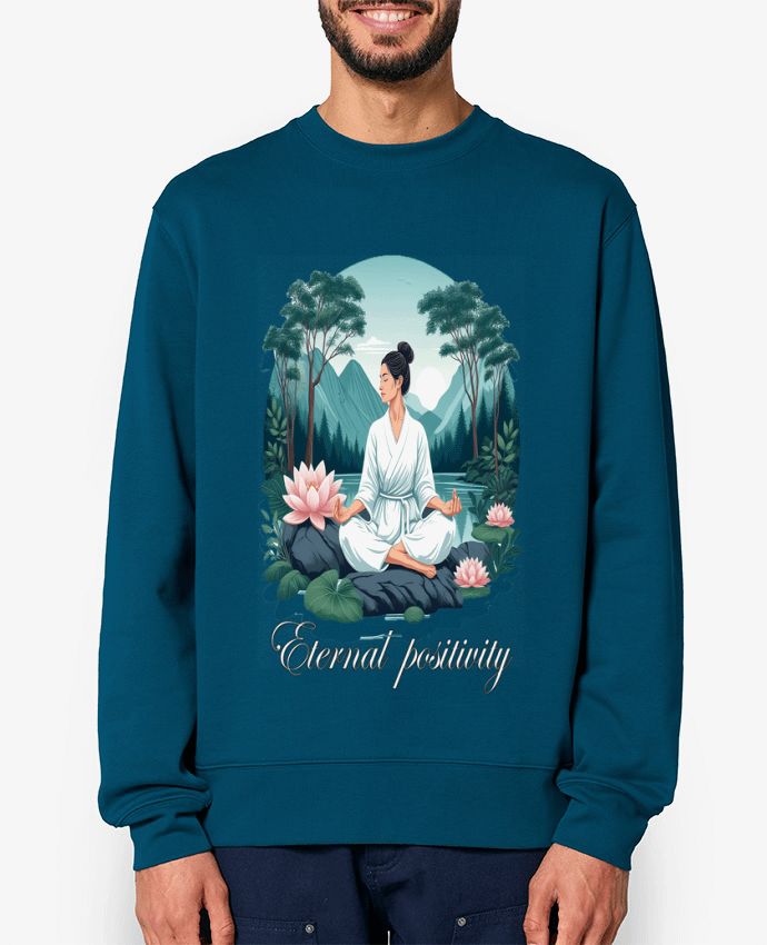 Sweat-shirt Yoga Par Eternal Positivity