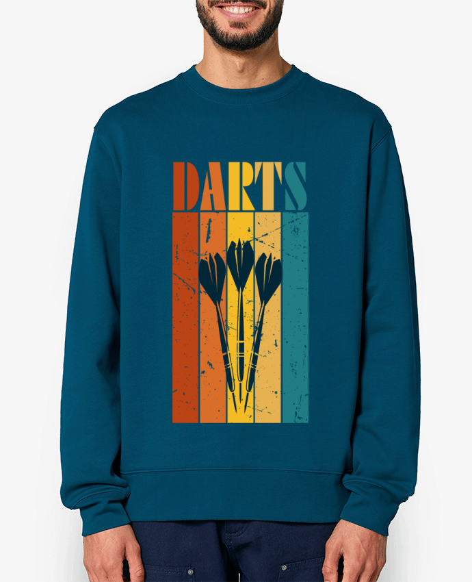 Sweat-shirt Retro vintage dart play Par Sam boutique 79