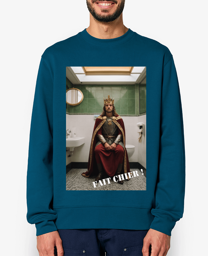 Sweat-shirt king Arthur Par TiA