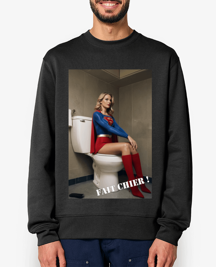 Sweat-shirt Super Girl Par TiA