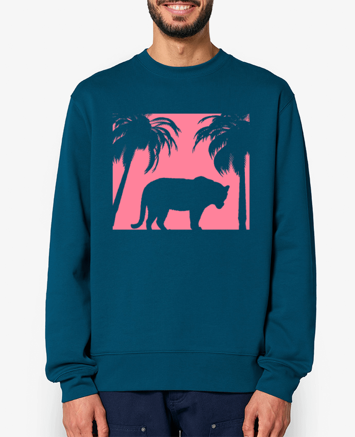 Sweat-shirt Jungle rose Par Les Caprices de Filles