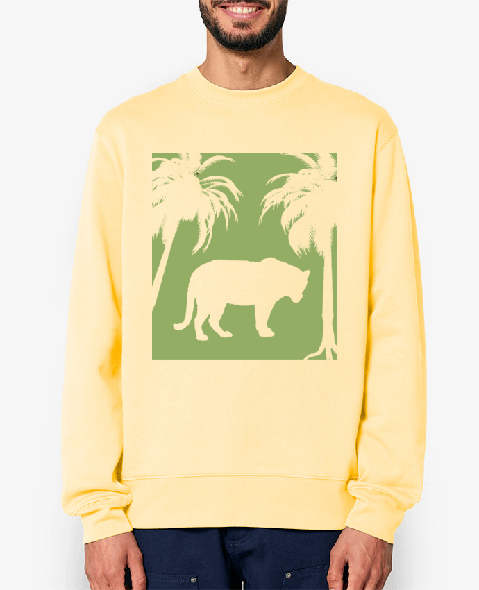 Sweat-shirt Jungle verte Par Les Caprices de Filles