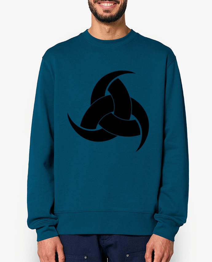 Sweat-shirt Corne d'odin symbole viking Par KronoArt