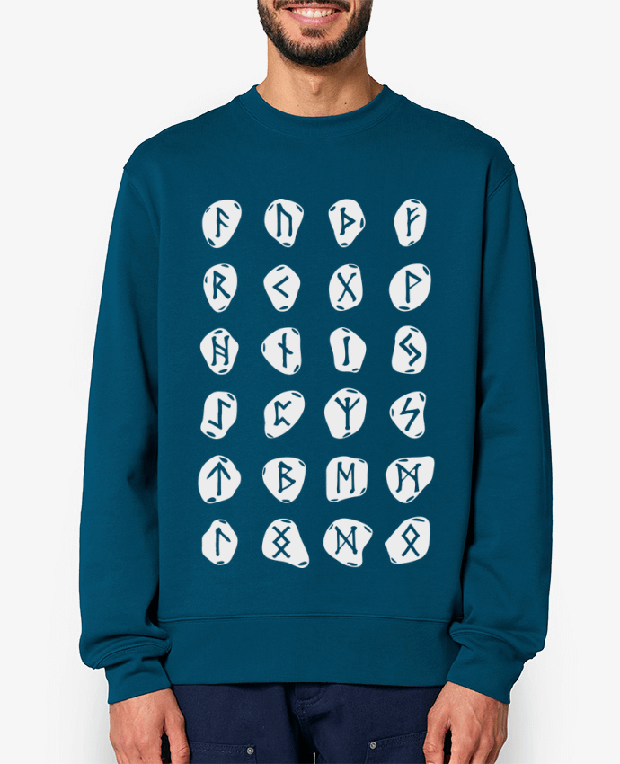 Sweat-shirt Runes symbole viking Par KronoArt